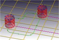 Vortices in chiral p-wave superconductor